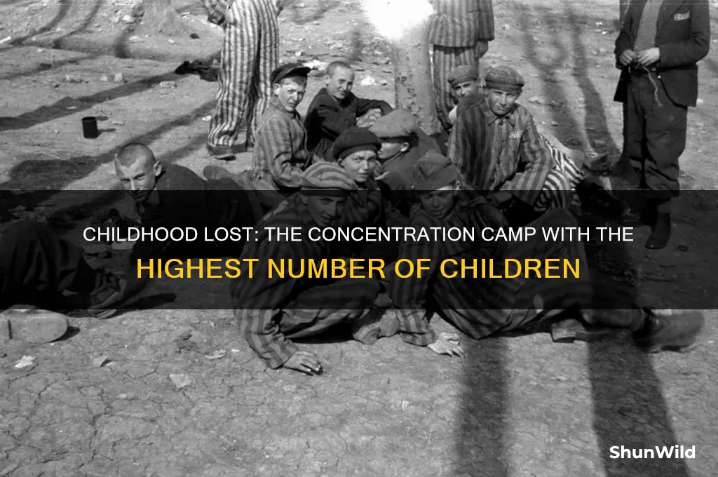 what concentration camp had the most kids
