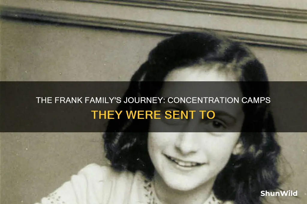 what concentration camps did the franks go to
