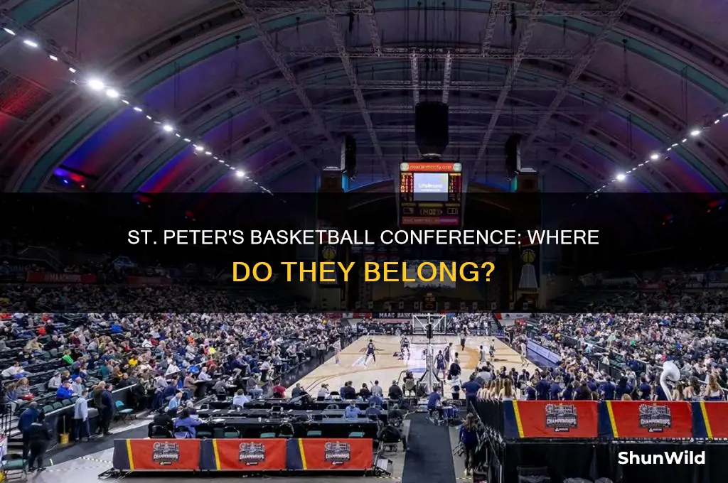 what conference is st peters basketball in