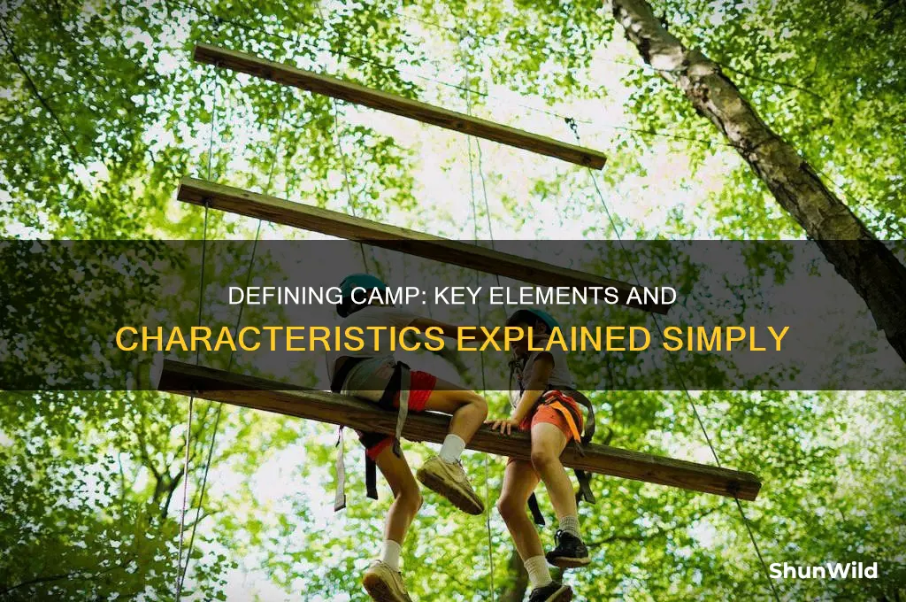 what constitutes a camp