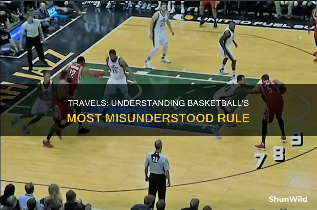 what constitutes a travel in basketball