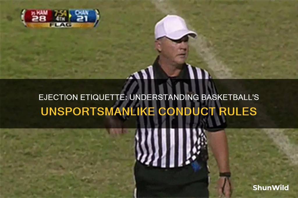 what constitutes an ejection in basketball