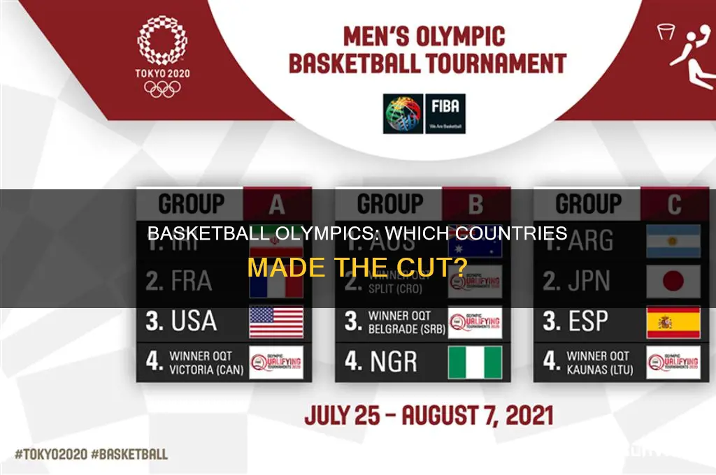 what countries are in basketball olympics