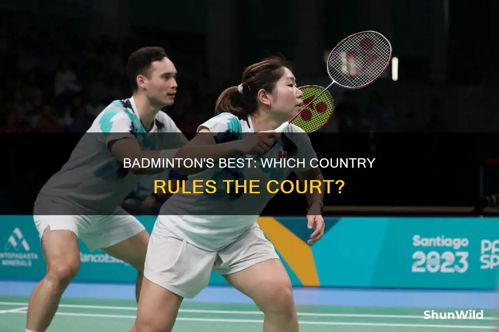what countries are the best at badminton