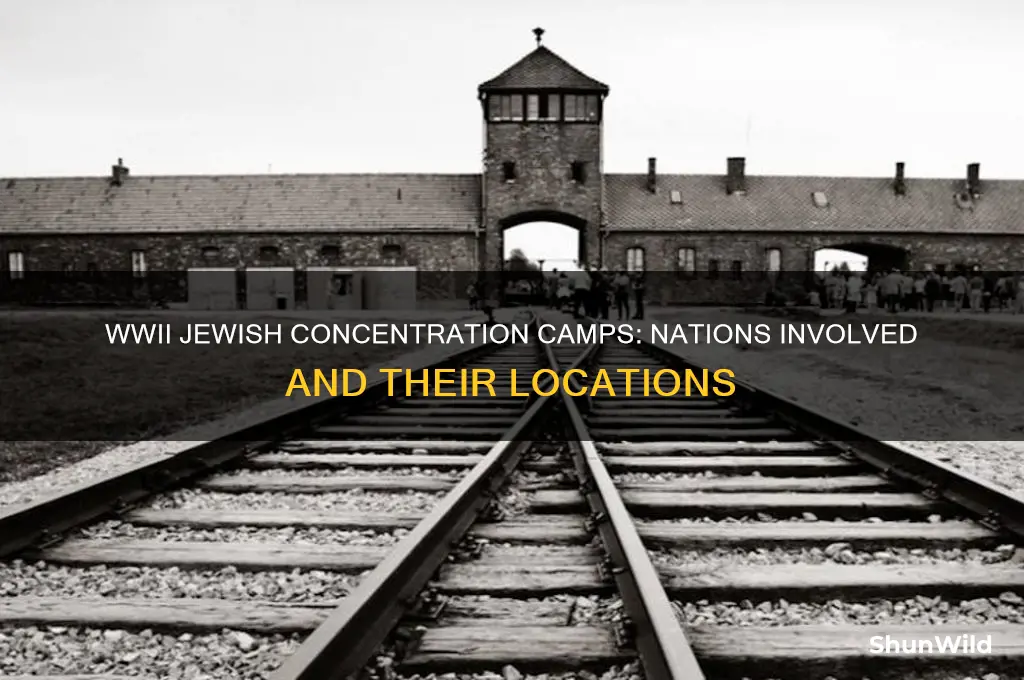 what countries had concentration camps in ww2 for the jewish
