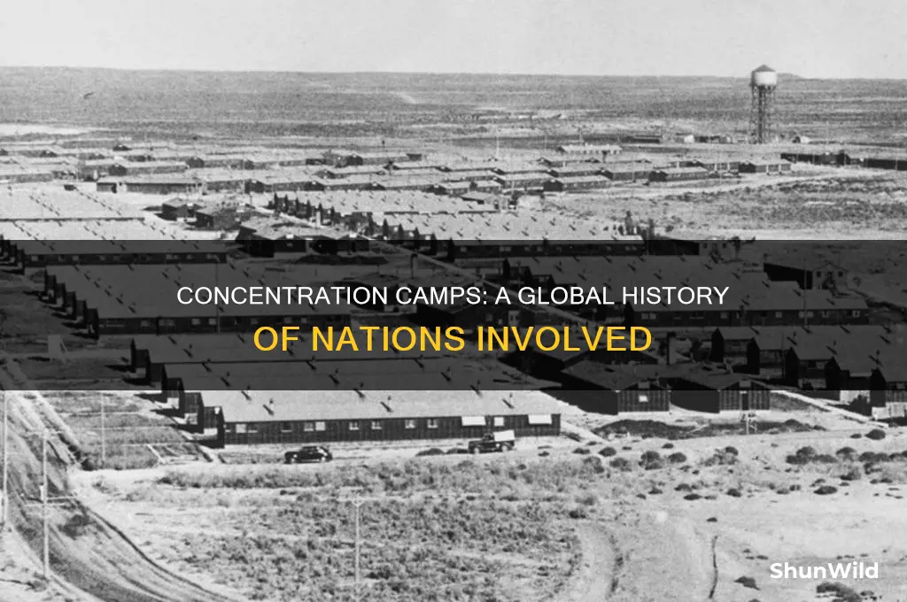 what countries had concentration camps
