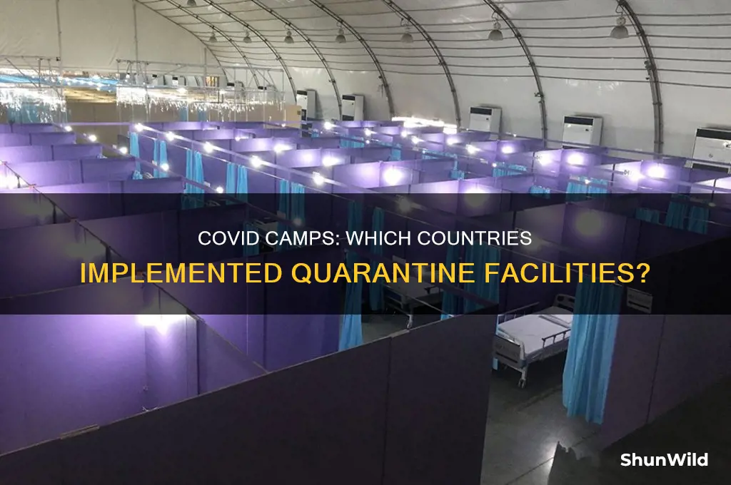 what countries have covid camps
