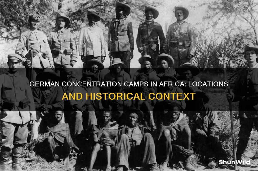 what country did germans use concentration camps in africa