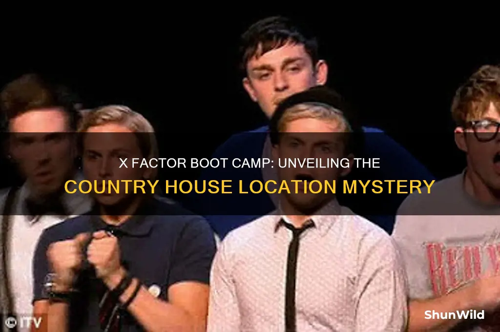 what country house is x factor boot camp