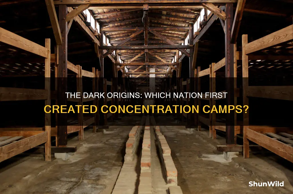 what country invented concentration camps