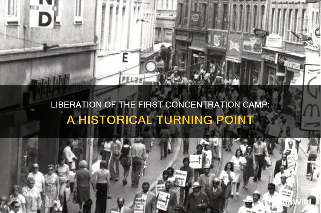 what country liberated the first concentration camp