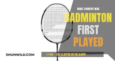 Badminton's Country of Origin: A Historical Perspective