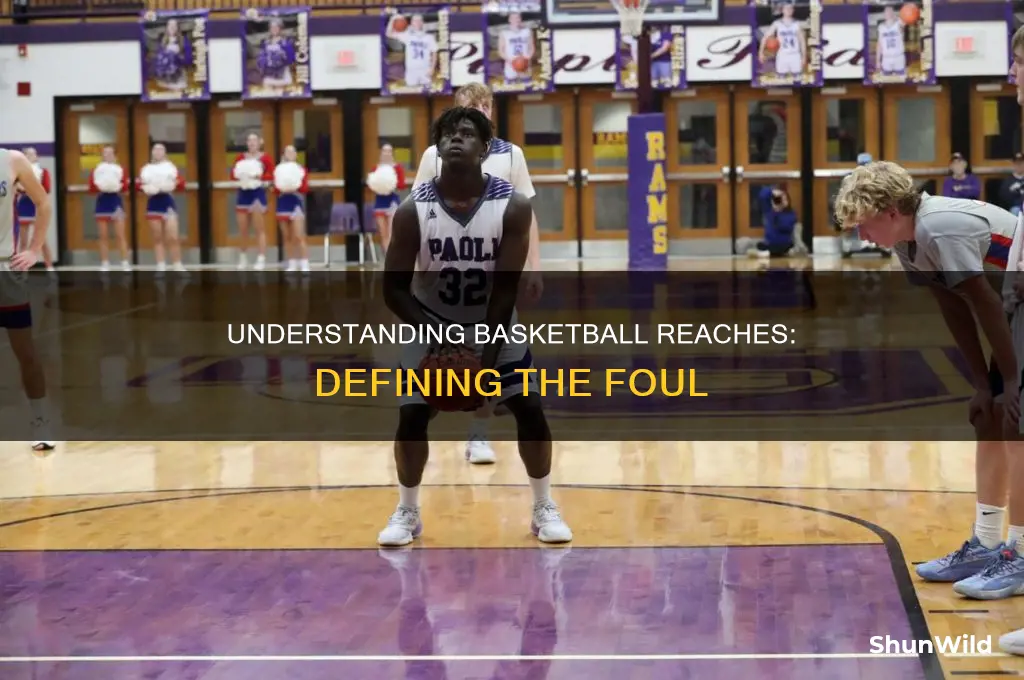 what counts as a reach in basketball
