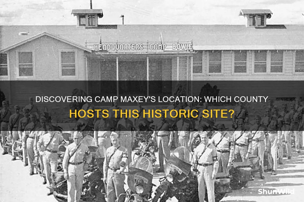 what county is camp maxey