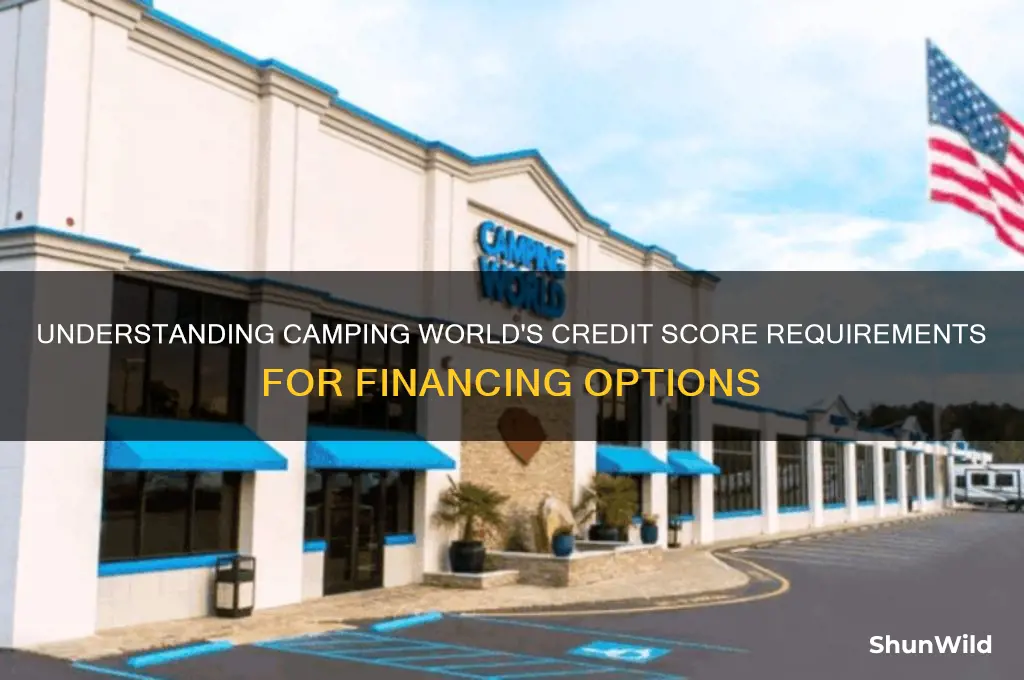 what credit score camping world