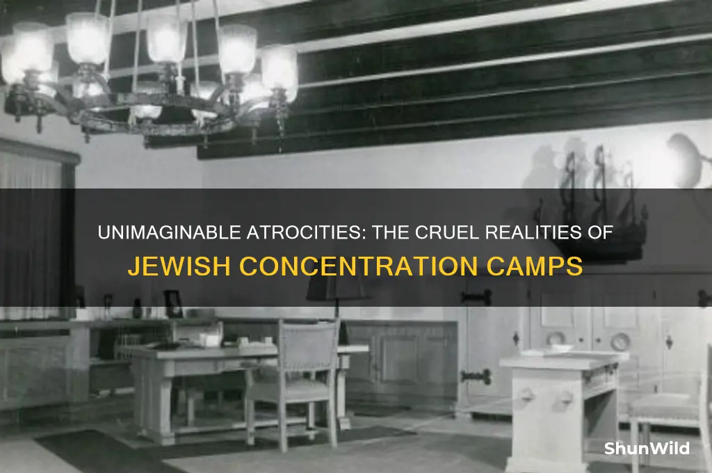 what cruel things did they do inside jeweish concentration camps