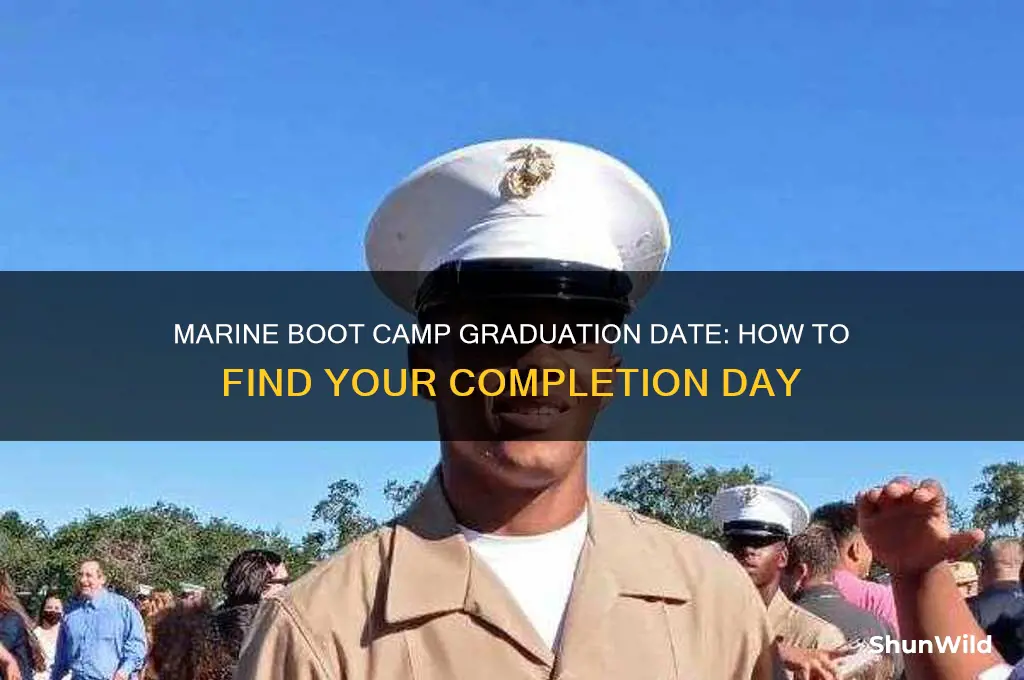 what date did i graduate marine boot camp
