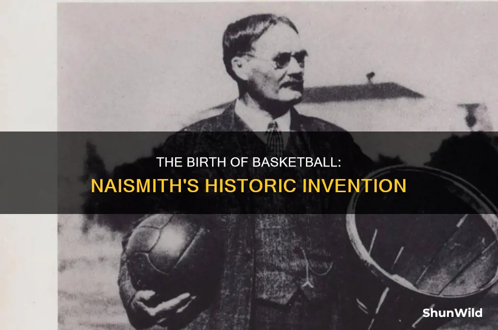 what date did james naismith invented basketball