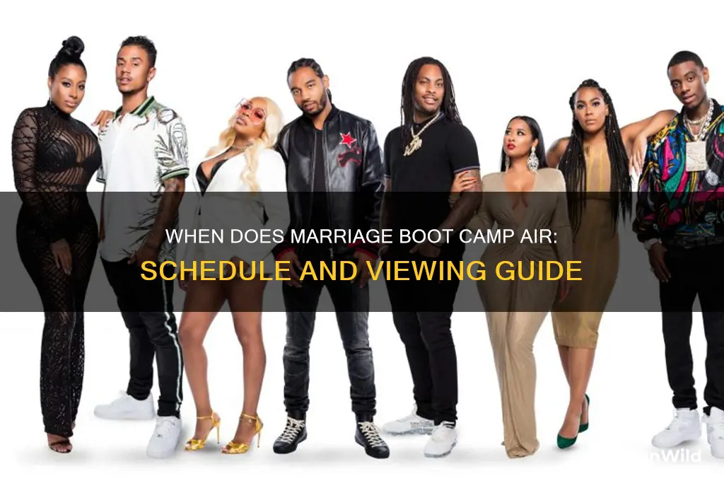 what day do marriage boot camp come on