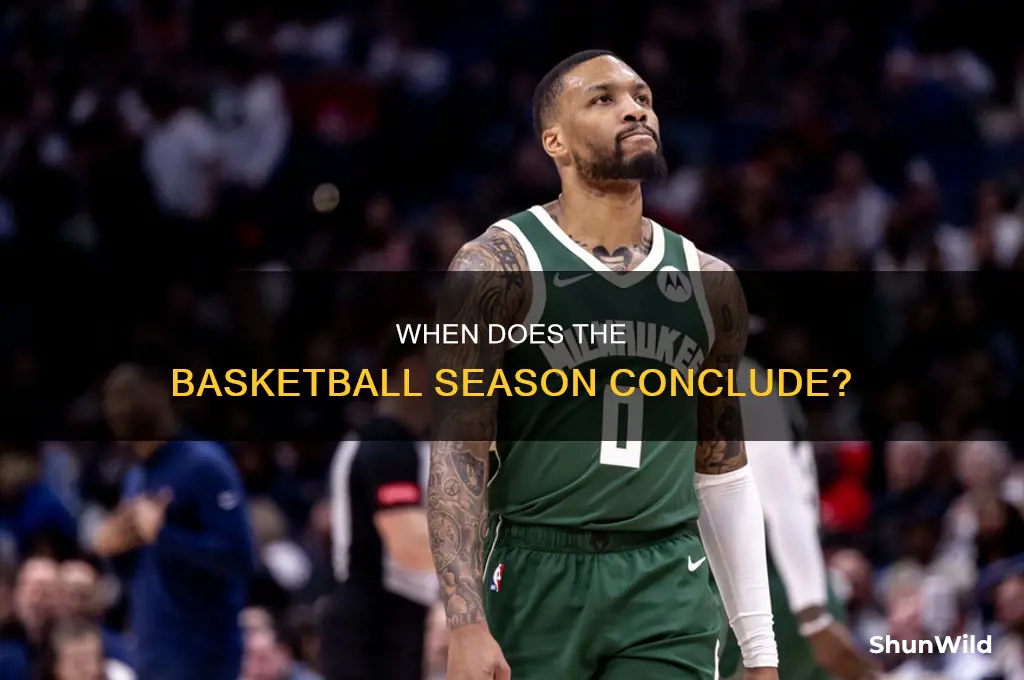 what day does basketball season end
