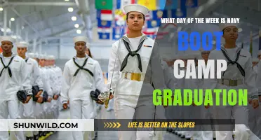 When is Navy Boot Camp Graduation Day Held Each Week?
