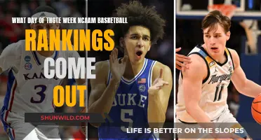 When Do NCAA Basketball Rankings Get Released?