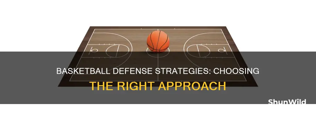 what defense to use in basketball and why