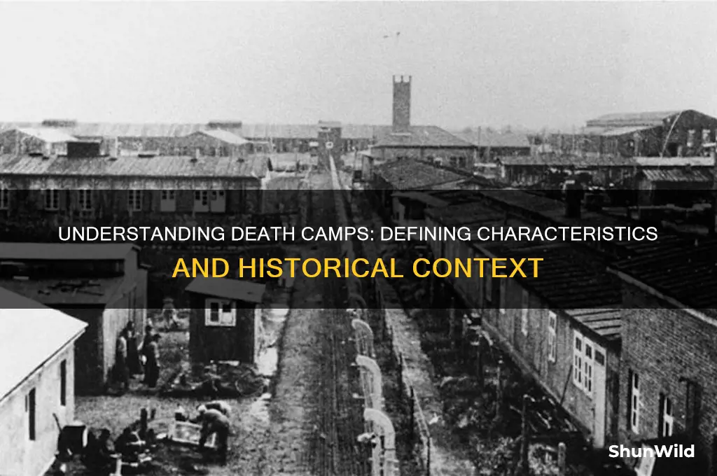 what defines a death camp