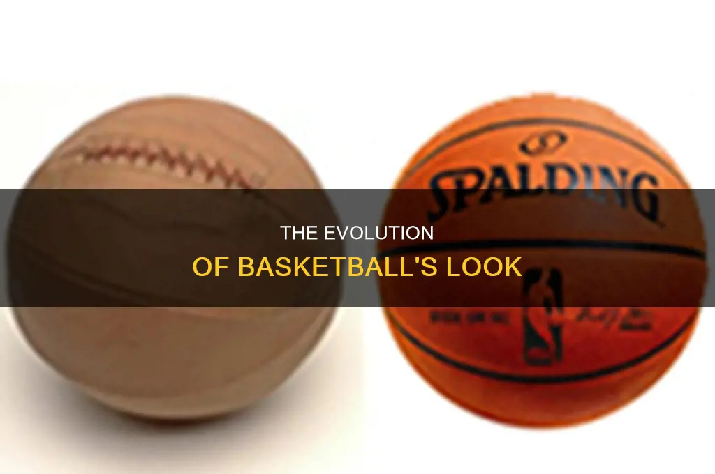 what deos a basketball look like
