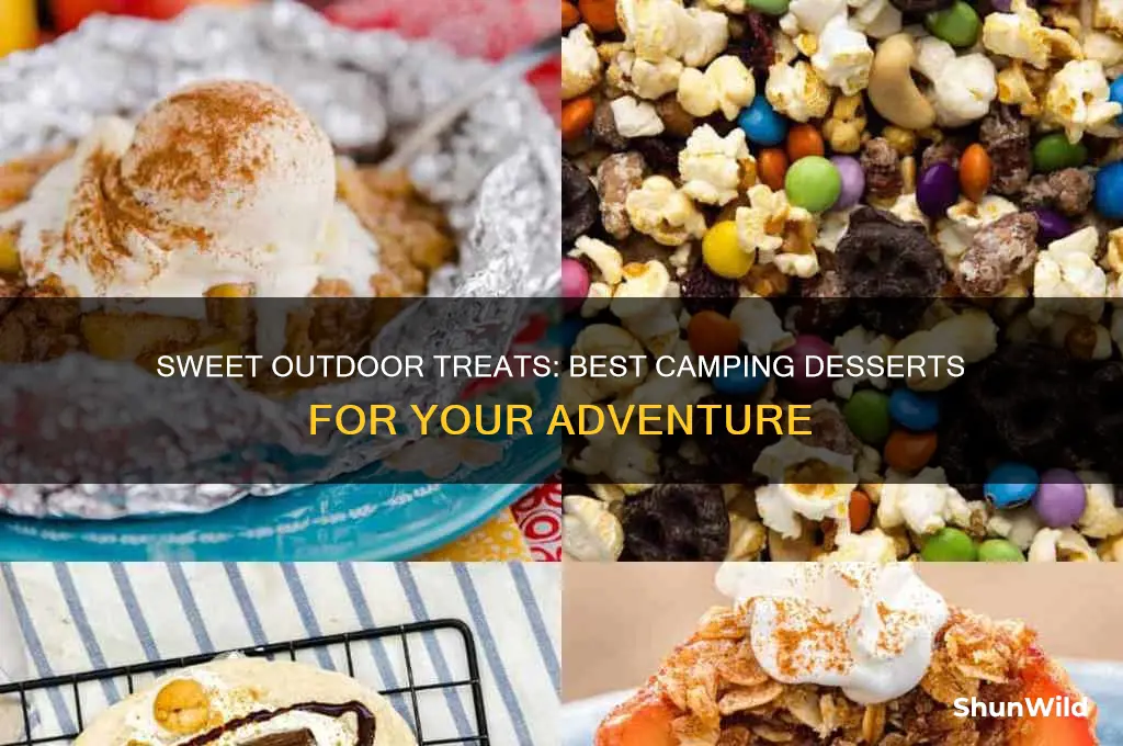 what dessert to bring camping