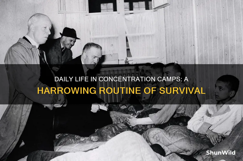 what did a day look like in concentration camps