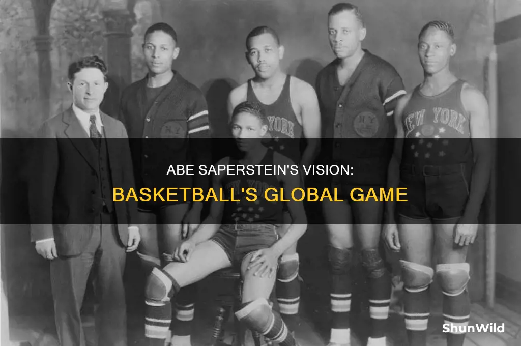 what did abe saperstein contribute to basketball