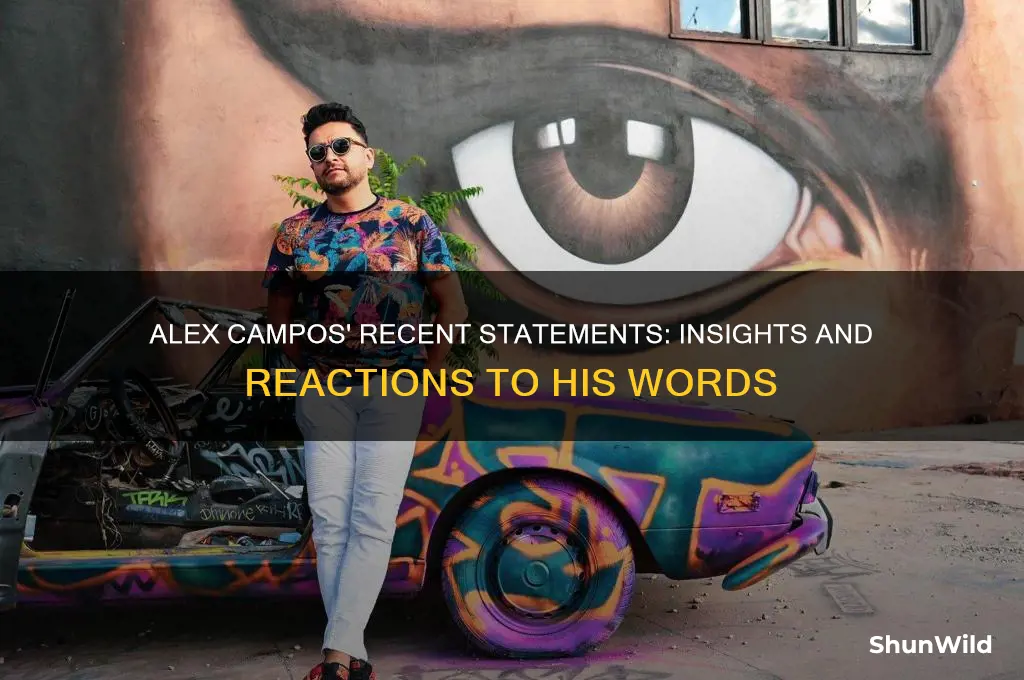 what did alex campo say