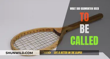 Badminton's Surprising Former Name
