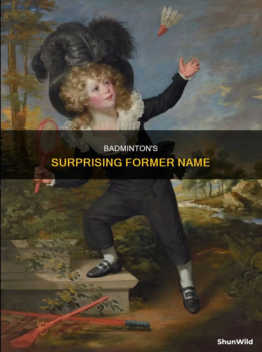 what did badminton used to be called