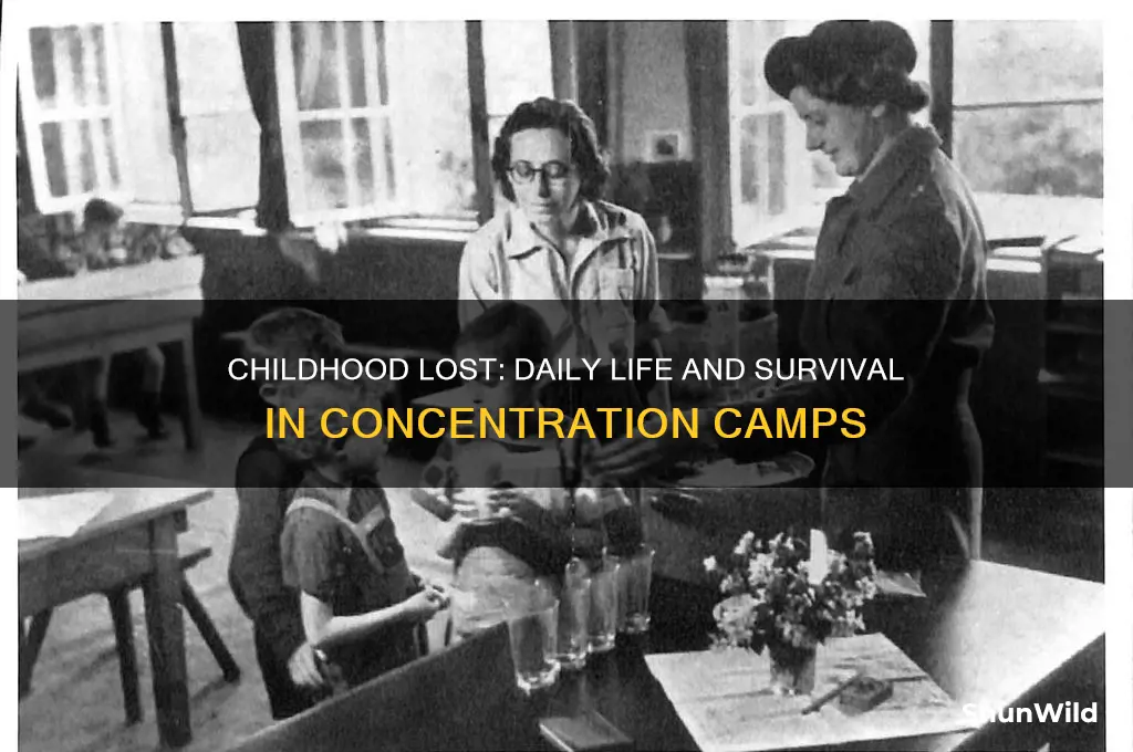 what did children do at concentration camp