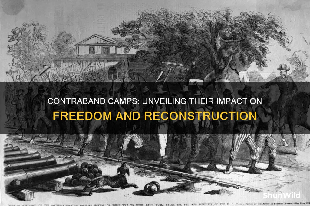 what did contraband camps accomplish