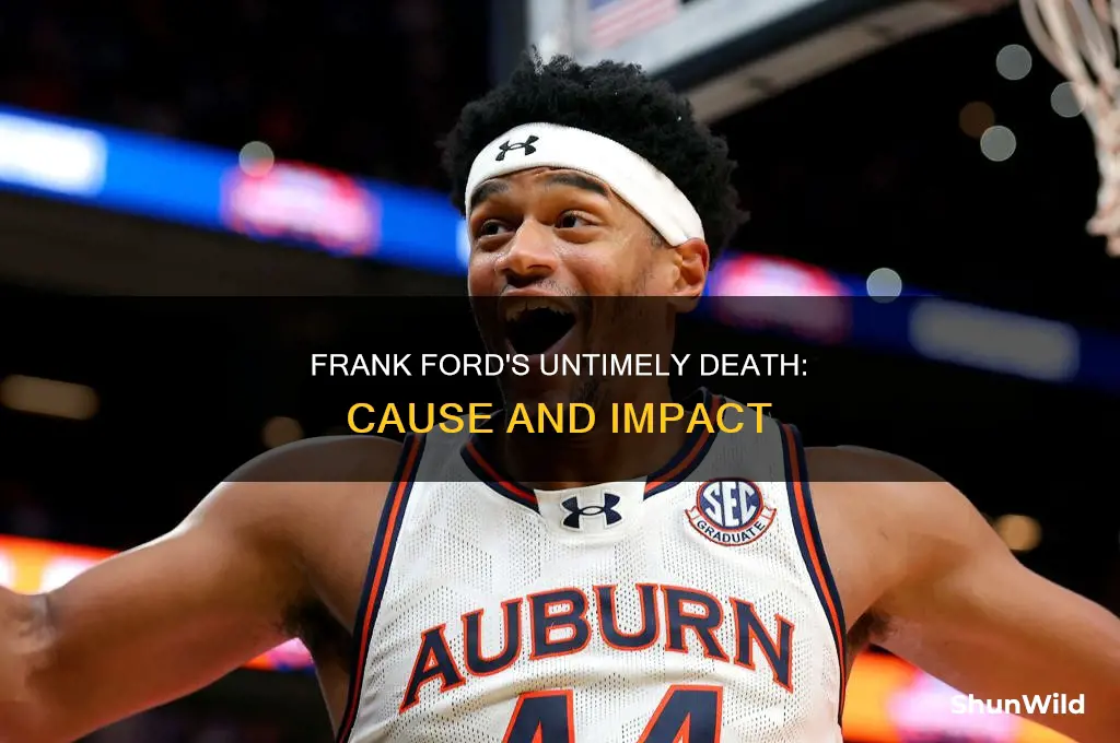 what did frank ford auburn basketball die from