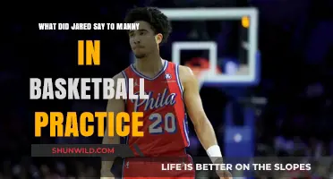 Jared's Words to Manny: Basketball Practice Banter