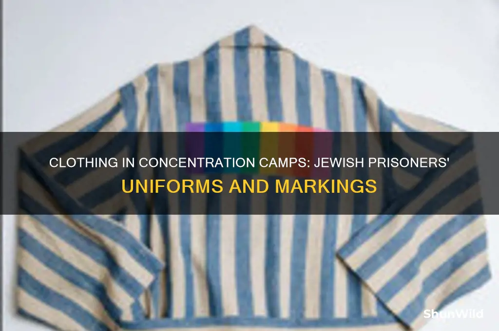 what did jewish people in concentration camps wear