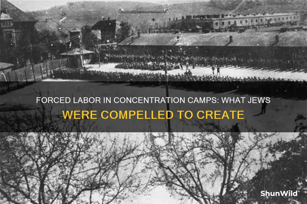 what did jews make in concentration camps