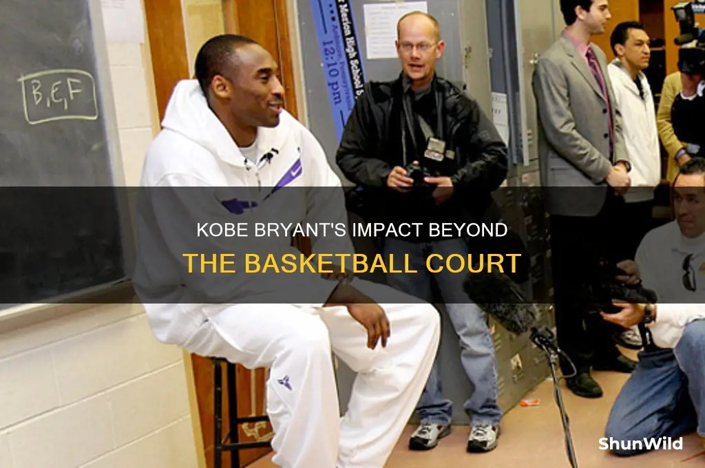 what did kobe bryant accomplish other than basketball