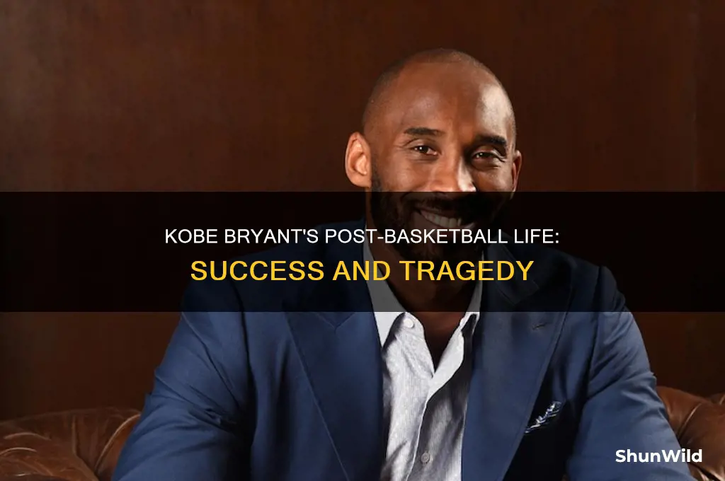 what did kobe bryant do after basketball