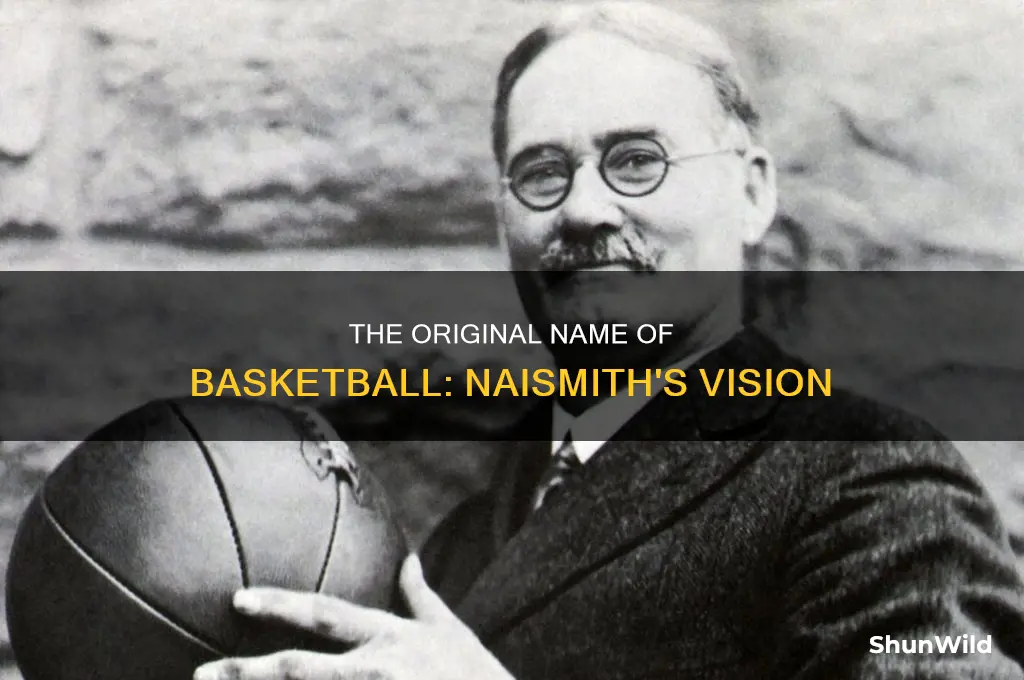 what did naismith call basketball