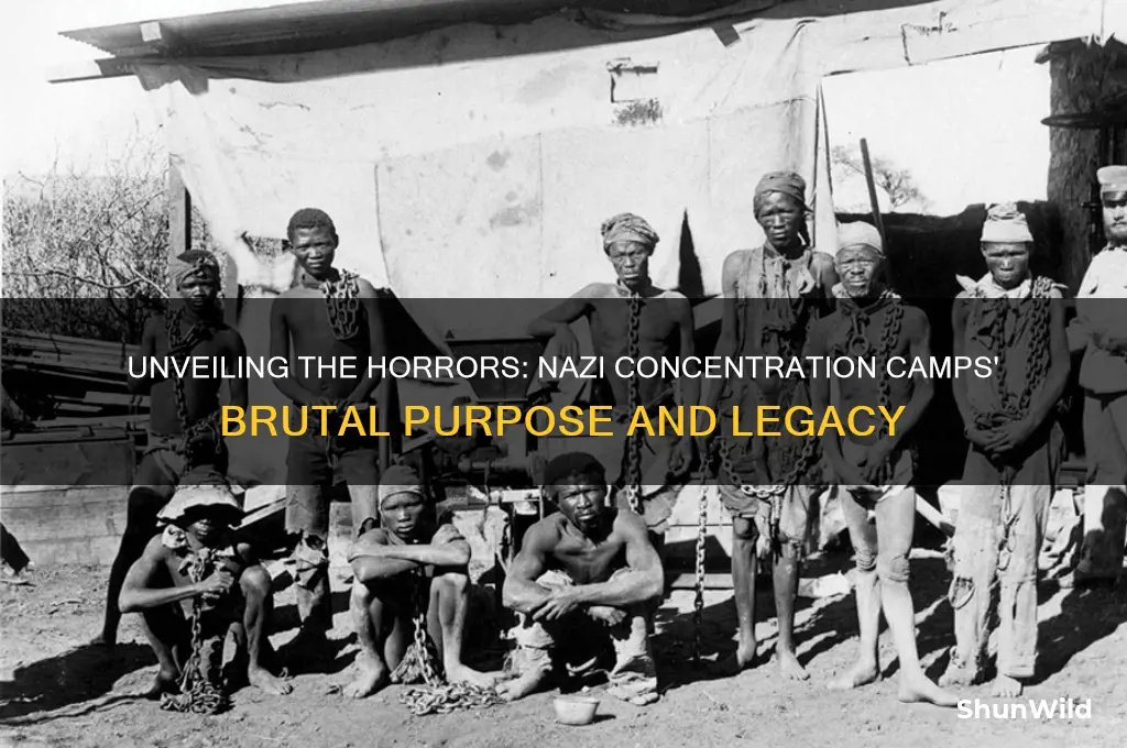what did nazi concentration camps do