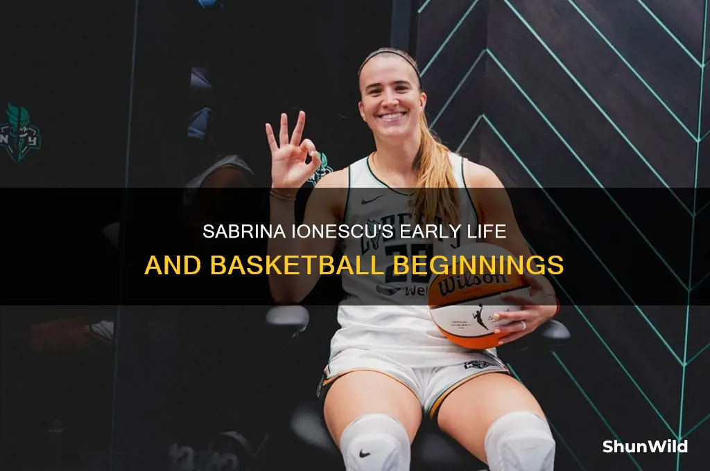 what did sabrina ionescu do before a basketball