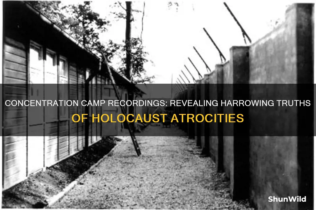 what did the concentration camp recordings show