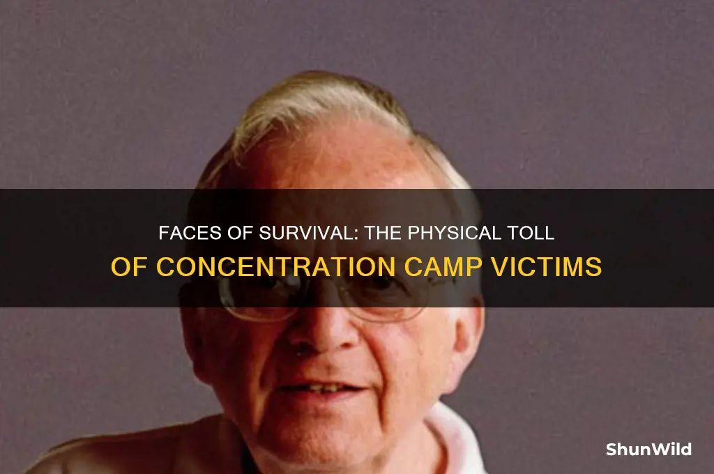 what did the concentration camp victoms look like