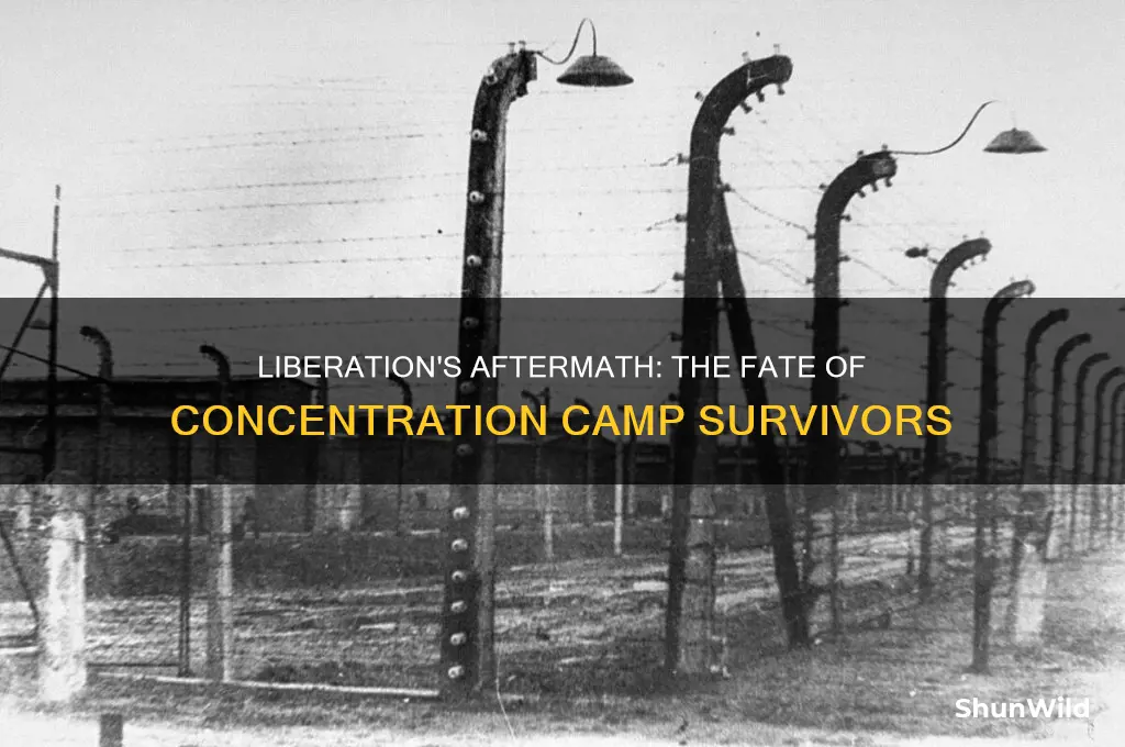 what did they do with the surivors of concentration camps