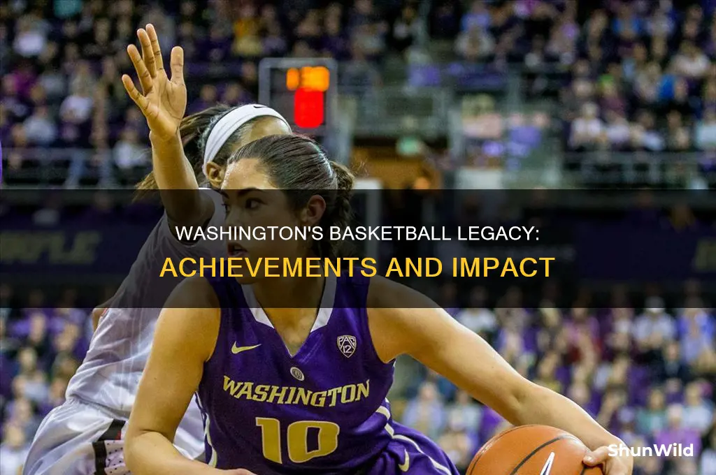 what did washington do in basketball